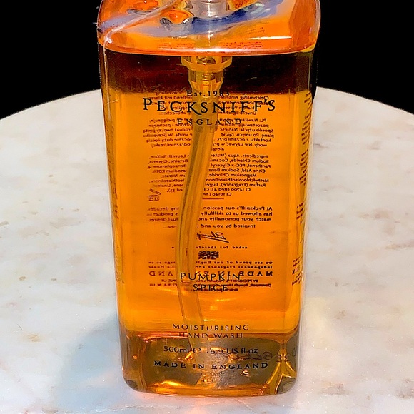 PECKSNIFF’S ENGLAND MOISTURISING HAND WASH PUMPKIN SPICE 16.9 FL OZ - Picture 2 of 5